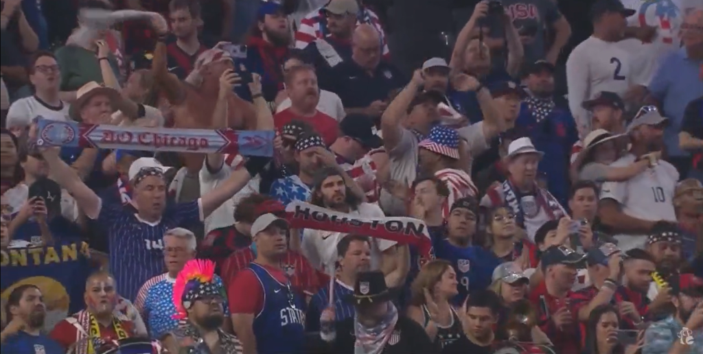 Fans of the US NATIONAL TEAM