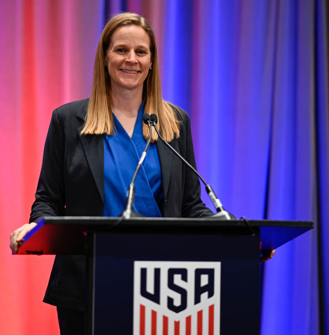 Cindy Parlow Cone: Leading the U.S. Soccer Federation to New Heights Cindy Parlow Cone: Leading the U.S. Soccer Federation to New Heights