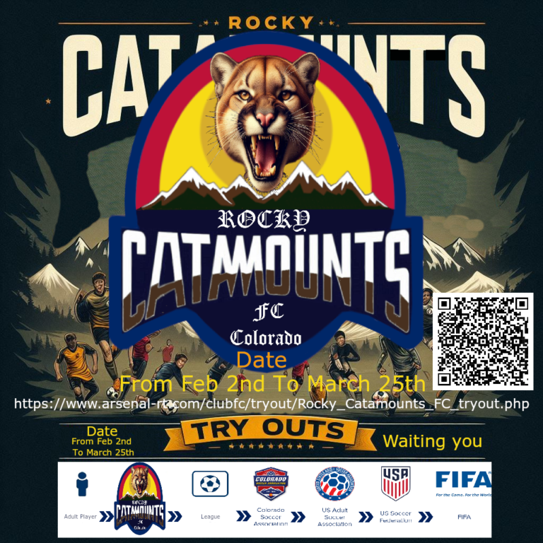 Join Rocky Catamounts FC Colorado Tryout