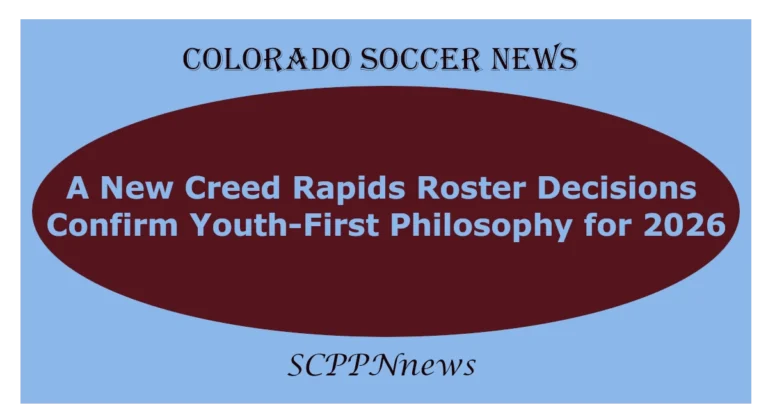 A New Creed: Rapids Roster Decisions Confirm Youth-First Philosophy for 2026