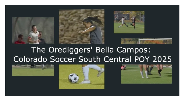 The Orediggers’ Bella Campos: Colorado Soccer South Central POY 2025