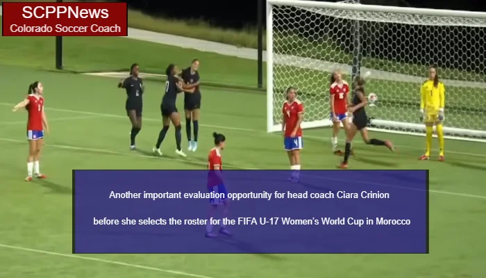 The U.S. Under-17 Women’s National Team earned a valuable 1-0 victory over Chile on Sunday night, August 16, at the Arthur M. Blank U.S. Soccer National Training Center